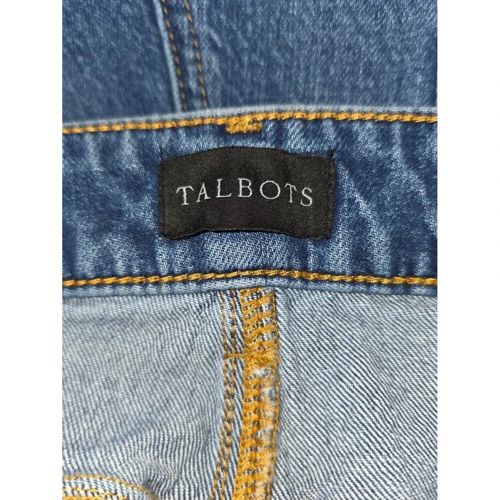 Talbots Everyday Relaxed Blue Straight-Leg Jeans Size 20W